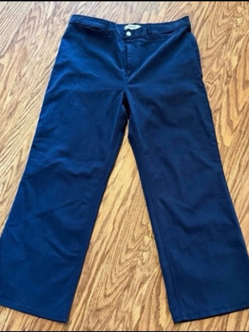 Madewell Navy Flare Pants – Size 32 New With Tags
